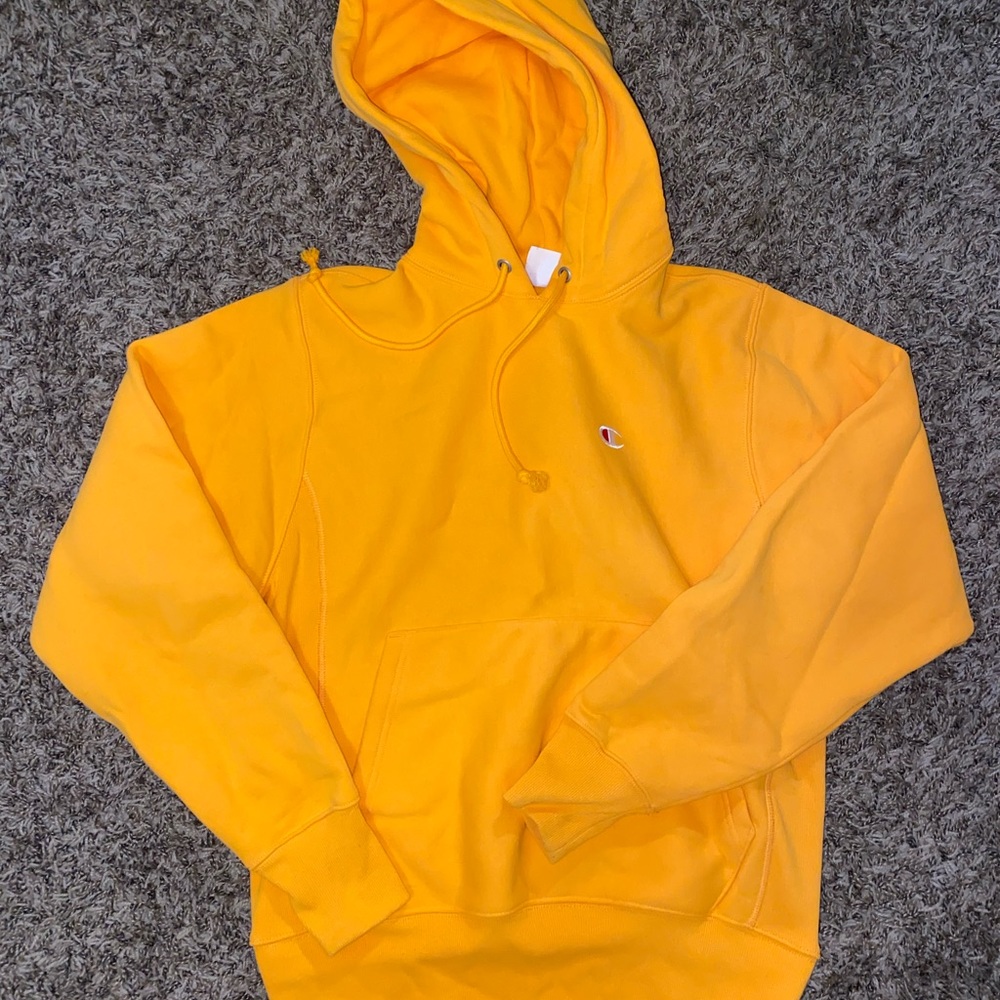 Orange Champion Hoodie